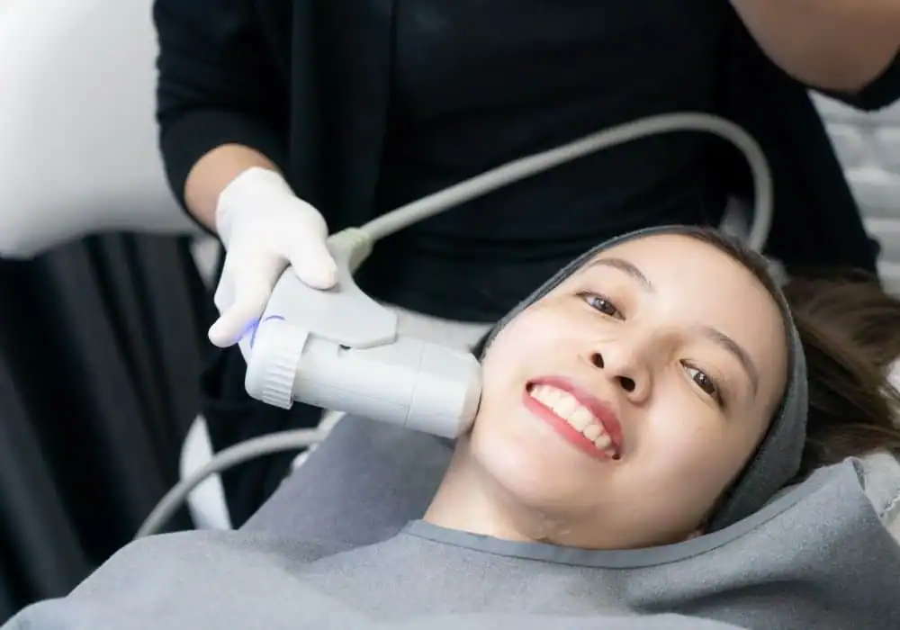 HIFU treatment Brighton and Hove in progress