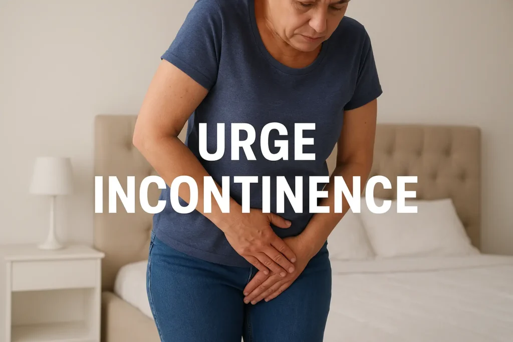 how to manage urge incontinence Brighton and Hove symptoms