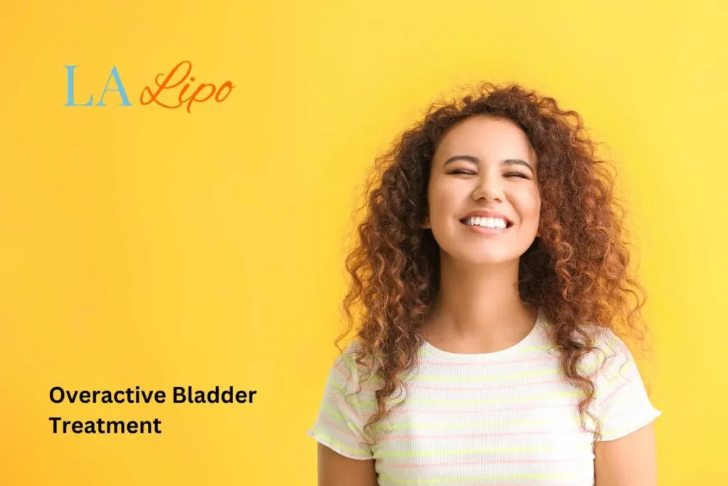 woman smiling about overactive bladder treatment Brighton and Hove solutions