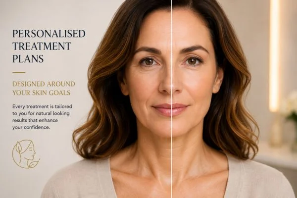 Before and after results of Collagen Lift Therapy Brighton and Hove