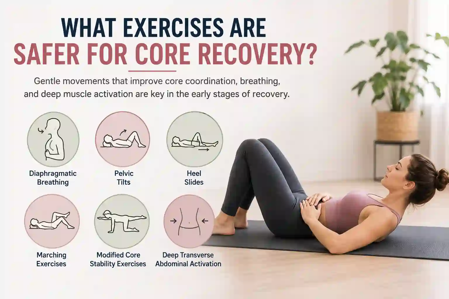 What Exercises Are Safer for Core Recovery Brighton and Hove