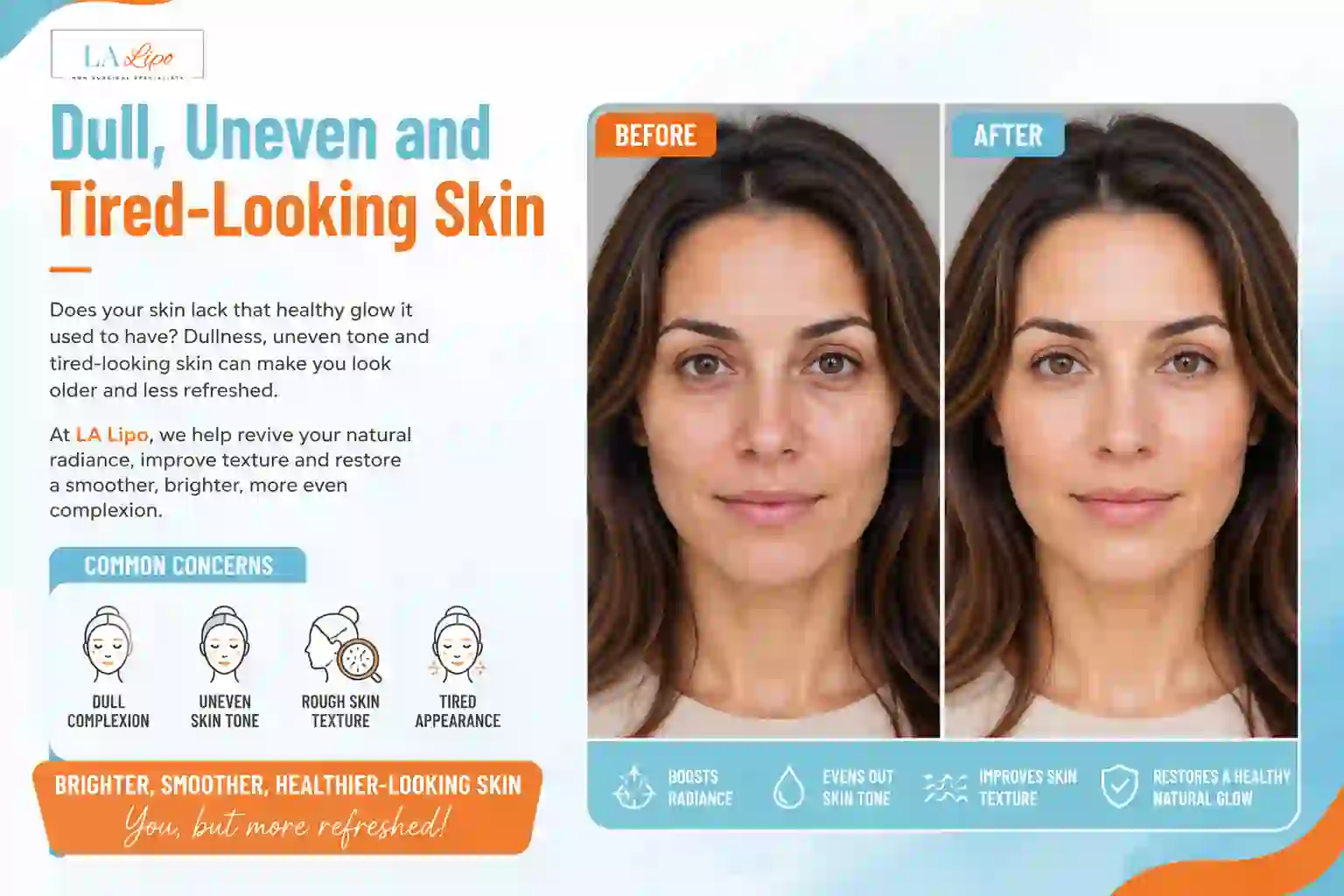 Sign #5: Dull, Uneven and Tired-Looking Skin Brighton and Hove